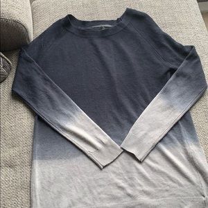 Ombré Size Small Open Back Sweater